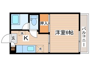 ハイツ粕谷の物件間取画像